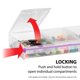 thumbnail image 2 of Organizador de Cuentas CRAFT MATES 23 cm 4 Compartimentos de Plástico, 2 of 5