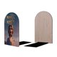 thumbnail image 2 of el rey de reyes Sujetalibros decorativos temáticos, tope para estantería con base antideslizante, uso dual para hogar y oficina - 2 piezas, 2 of 6