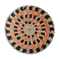 Bothyi - Cesta De Algas Marinas Cesta Tejida Decoración De Pared Para Sala De Estar Casa De Campo Decorativa 30 Cm Estilo C