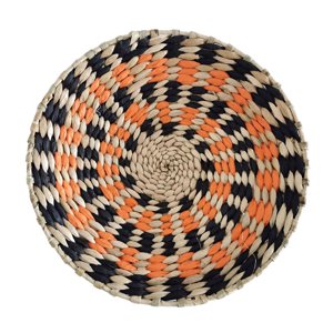 Bothyi - Cesta De Algas Marinas Cesta Tejida Decoración De Pared Para Sala De Estar Casa De Campo Decorativa 30 Cm Estilo C