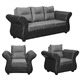 thumbnail image 1 of Juego De Living Zara 311 Tela pu Gris, 1 of 3