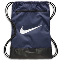 Mochila Con Cordón Para Entrenamiento Nike Brasilia, Color Azul Marino