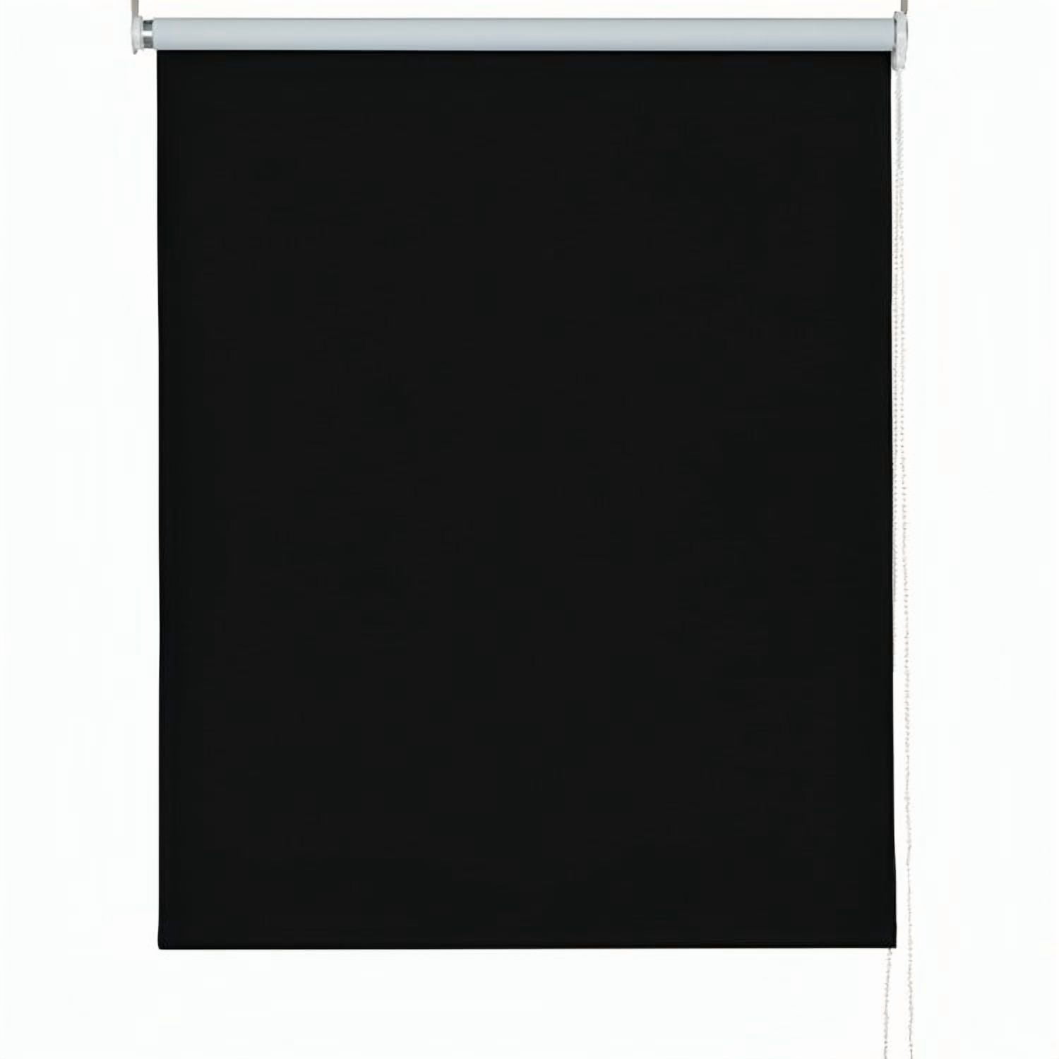 Cortina Roller Blackout 90x165cm / Negro – Doral