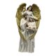 thumbnail image 3 of Figura Decorativa De La Sagrada Familia Del ángel, Adorno De Escritorio De Resina Para Encimera, Escritorio Interior S Dorado, 3 of 5