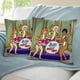 thumbnail image 3 of Josie y las Gatimelódicas Fundas de almohada de terciopelo con tema, regalos de funda de almohada, decoración para el hogar, cojín de lanzar, regalo de cumpleaños para fans y parejas.61*61cm., 3 of 6