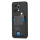 thumbnail image 2 of Funda Resistente para Honor X7A con Tarjetero y Soporte, Diseño Magnético Negro, 2 of 5
