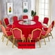 thumbnail image 5 of Pack 4 Silla Tapizada Eventos Fiestas Conferencias Comedor - Negro, 5 of 5