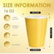 thumbnail image 3 of 100 Vasos Plasticos Desechables Vasos Plasticos Fiesta 500ml Color Amarillo, 3 of 9