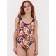 thumbnail image 3 of Traje de Baño Daikiri Mujer Baywatch Clásico Flores Negro Flúor Protección UV50+, 3 of 3