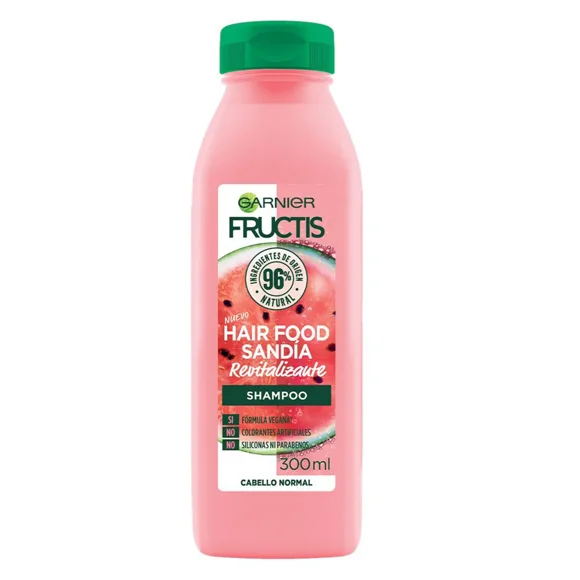 Shampoo Fructis Hair Food Sandía x 300 mL Shampoo
