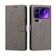 thumbnail image 2 of Funda Cartera de PU para Xiaomi 17 Pro con Tarjetas, Gris, 2 of 6