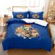 thumbnail image 1 of v787 Bed Sheets Garbage Pail Kids Bedding Set Single Twin Full Queen King Size Bed Set Aldult Kid Bedroom Duvetcover Sets Anime roupa de cama 3-Piece Bedding Set (1 Duvet Cover + 2 Pillow Shams) Bed S, 1 of 5