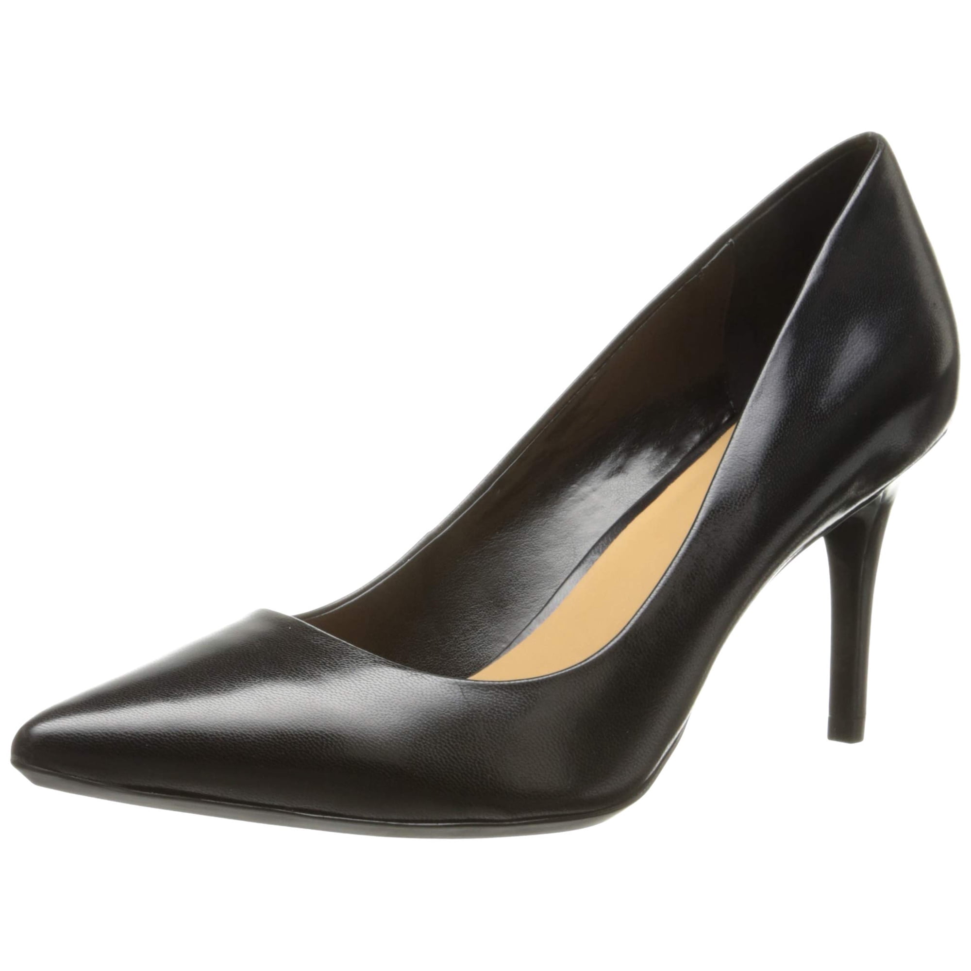 Zapatos De Tacón Gayle Para Mujer Calvin Klein En Cuero Negro Talla 6.5