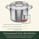 thumbnail image 3 of Olla para pasta Cuisinart 766S-22 de acero inoxidable, 6 litros, con tapa coladora, 3 of 6