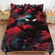 thumbnail image 1 of Spider-Man Bedding Sets Ultra Soft Skin-Friendly Duvet Cover 3 Piece, Cute Comforter Cover Bed Set for Boys Girls Kids, 1 of 5