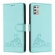 thumbnail image 1 of Funda tipo cartera FOXDOCK para Motorola MOTO G Stylus 2021 4G con soporte, ranuras, RFID, diseño de gato, 1 of 5