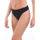 thumbnail image 2 of Bikini tanga drapeada tiro alto negro Talla XL, 2 of 4