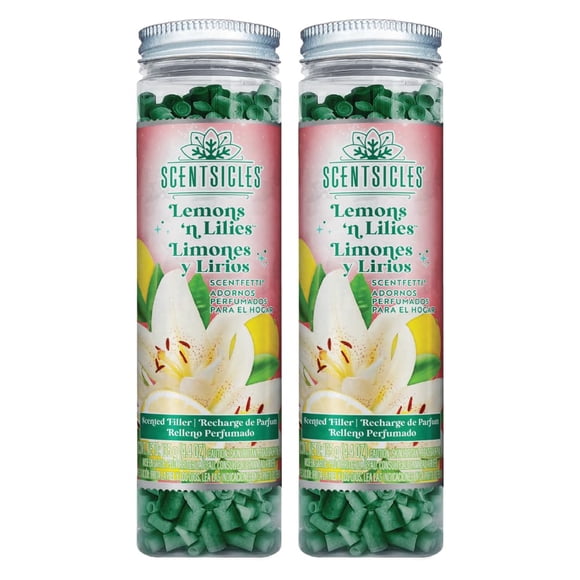 Potpourri Scentsicles Limón y Lirios 125 g Pack de 2
