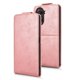 thumbnail image 3 of Funda tipo folio para Xiaomi Poco C71 con soporte magnético y protección para la cámara Oro rosa, 3 of 6