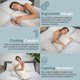 thumbnail image 4 of Almohada Corporal SleepCloud 122 cm 3,6 kg con funda de Tencel, 4 of 7