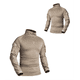 thumbnail image 2 of Polera Táctica Combat Shirt Militar Airsoft, Color Beige, Talla 3XL, 2 of 2