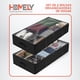 thumbnail image 2 of Bolsas Organizadoras Bajo Cama Homely Negro Tapa Transparente 90L Set 2, 2 of 3