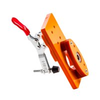 Magideal - Guía De Taladro Para Agujeros De Bisagra De Gabinete, Accesorio Localizador De Perforadora Con Accesorio, Herramienta Multifuncional Para Carpintería,