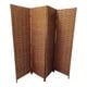 thumbnail image 1 of Biombo De Madera Resistente 4 Paneles Ladrillo 180cmx180cm naranja, 1 of 4