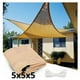 thumbnail image 2 of Toldo Vela Triangular Impermeable Para El Sol 5x5x5, 2 of 4