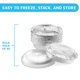 thumbnail image 3 of Sartenes desechables de papel de aluminio MontoPack, 9 pulgadas, paquete de 40 con tapas, 3 of 7