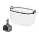 thumbnail image 4 of Contenedor De Almacenamiento De Arroz Con Tapa, Contenedor De Cereales Para Encimera, Cocina Del Hogar, 5 Kg, Color Negro, 4 of 5