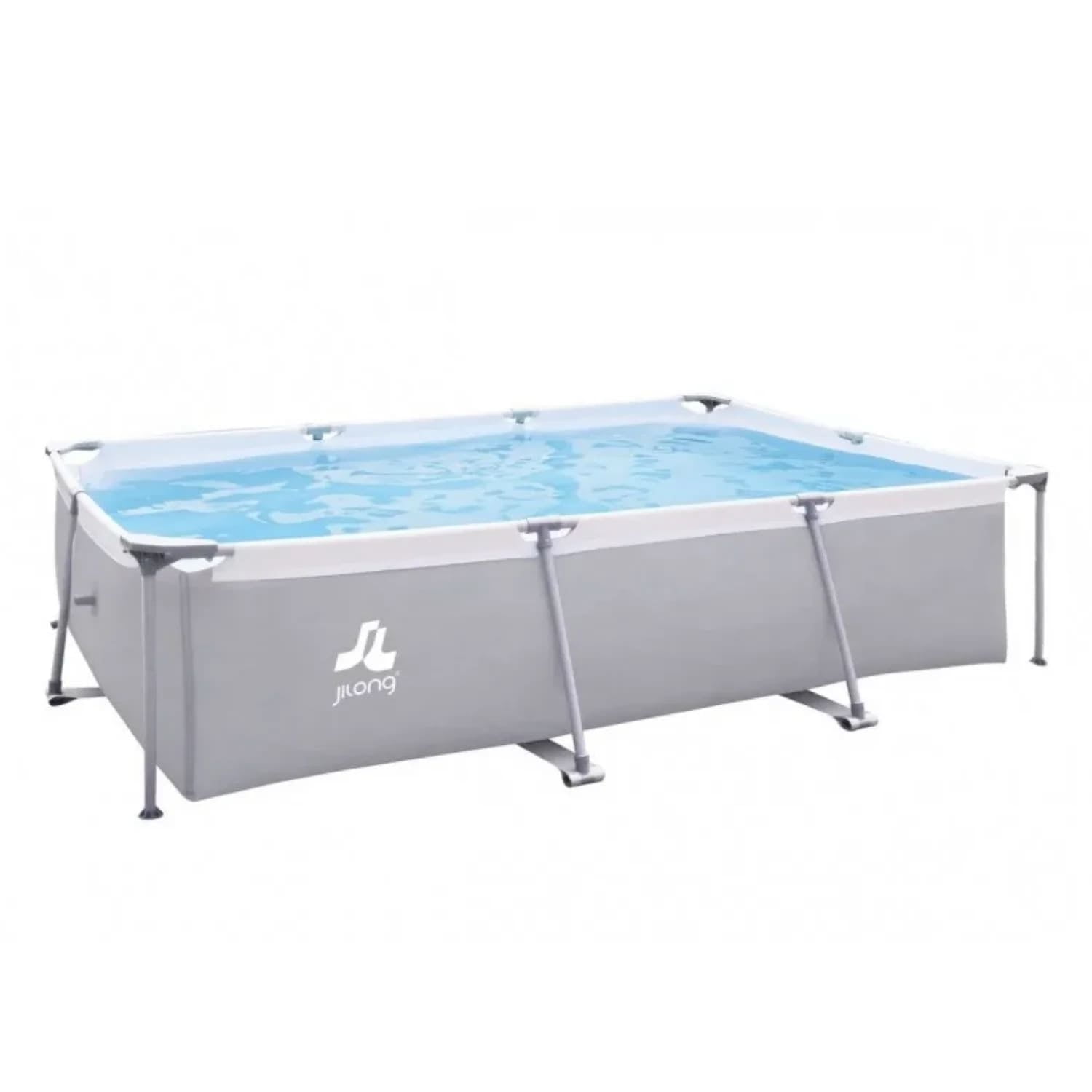 Importclick - Piscina Rectangular Estructural 300x207x65 Cm Gris