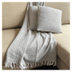 thumbnail image 1 of Combo Deco 2 Cojines y 1 Manta Mini Diamond Natural / Gris Oscuro Diseño Moderno Lavable x mts, 1 of 2