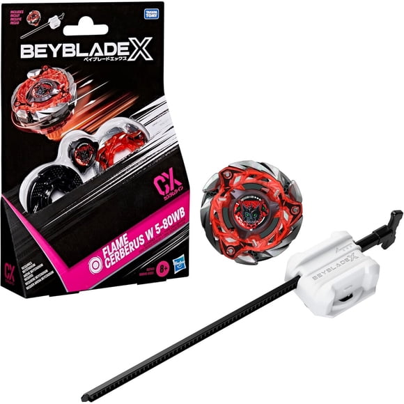 Beyblade X Takara Tomy Flame Cerberus W 580WB CX Starter Pack