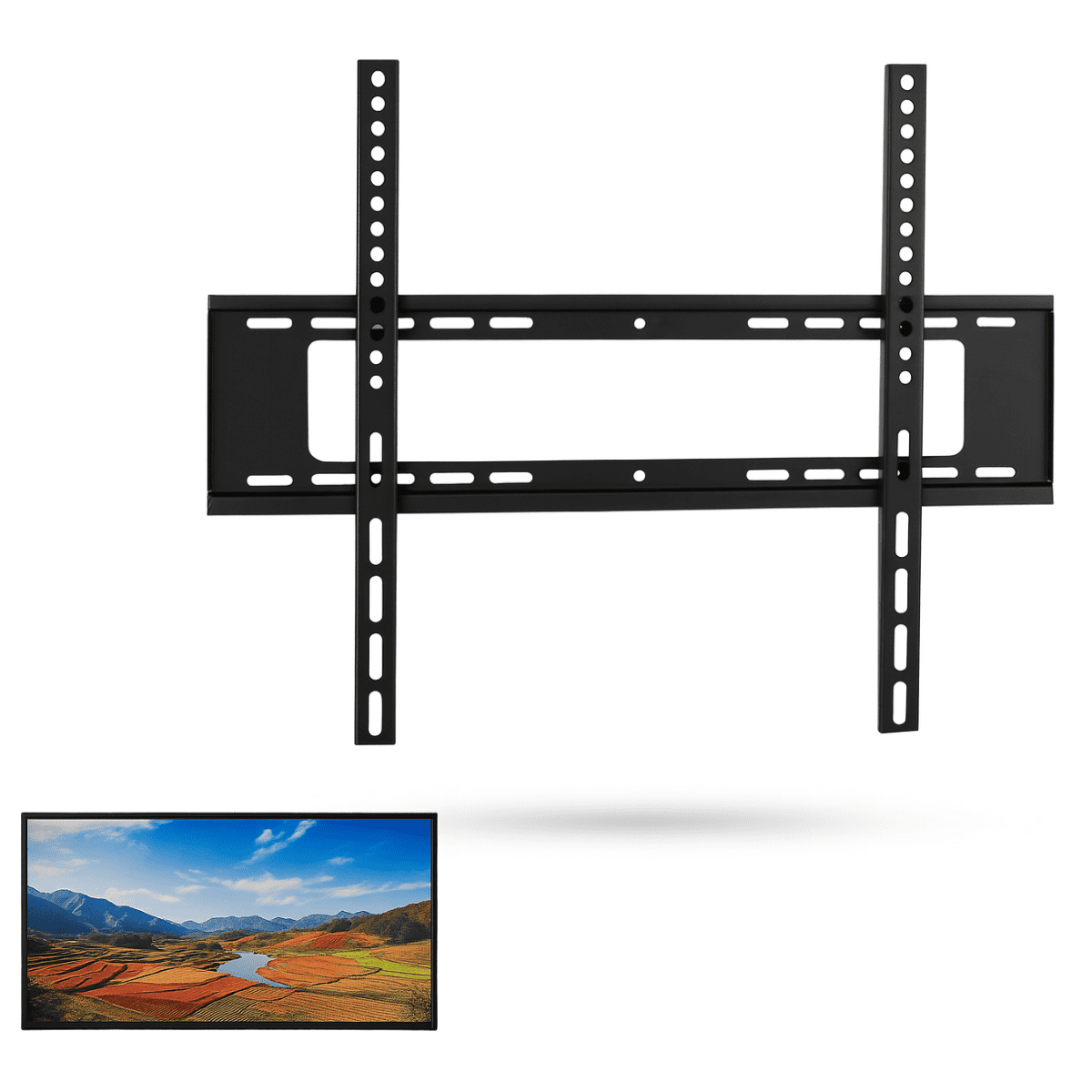 Genérica - Base Soporte Fija De Pared Para Televisor Tv 40-85 Pulgadas