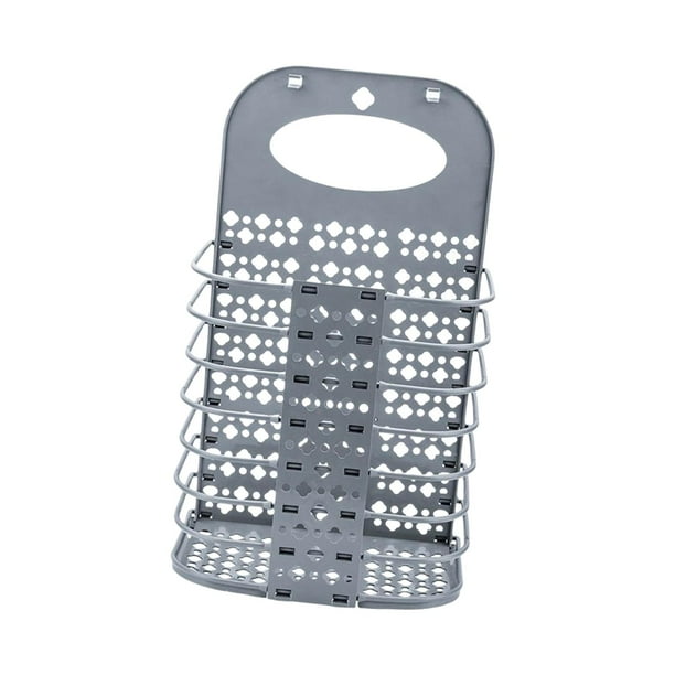 Cesto De Ropa Plegable Para Colgar Para Organizar El Hogar, Ropa, Toallas, Gris Duradero