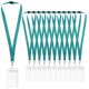 thumbnail image 1 of Lanyards WEZEBEL, paquete de 12, con cierre de seguridad y porta credencial impermeable, 1 of 6