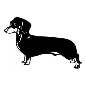 Rienda Libre Graphics - Decomural Dachshund Pet Dog Ws-34681