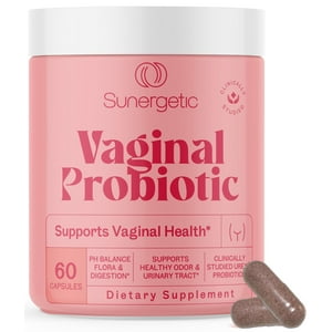 Probióticos Vaginales Sunergetic Para Mujer 60 Cápsulas