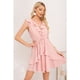 thumbnail image 3 of Vestido Corto Mujer Sin Manga Escalonado Casual Eventos 3371, 3 of 3