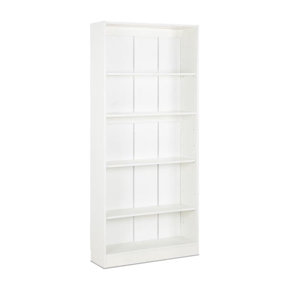 Librero Moscu 4 Repisas Blanco 80X180 Cm