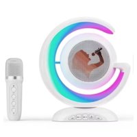 Tomasstore - Parlante Bluetooth Karaoke Portatil Doble Microfono Usb