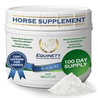Suplementos Para Caballos Equinety Horse Xl, 600 G, Suministro Para 100 Días
