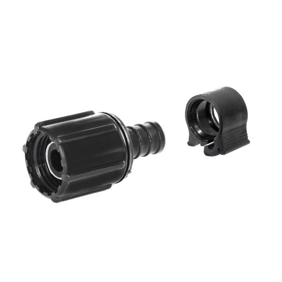 Conector Flair-It 30873 1/2 Pex X 1/2 Fswv giratorio, negro