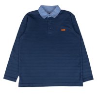 Polera Niño Azul Marino Pillin