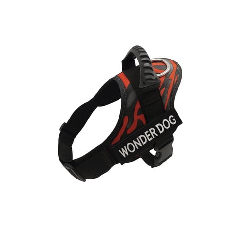 Genérico - Arnés Antitirones Pechera Perro Mediano Talla M Rojo M