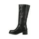 thumbnail image 4 of Bota Biker Larga Jessa Negro Alquimia, 4 of 7