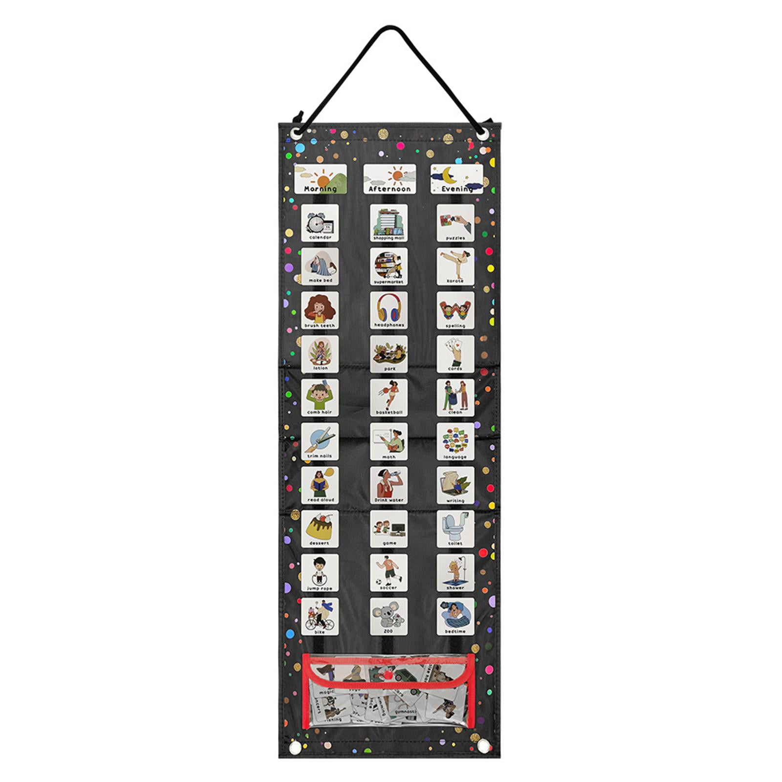 Magideal - Horario Visual Para Niños, Herramienta De Gestión, Tarjetas De Cuadro De Rutinas, Tablero De Organización Para Las Actividades De Los Niños En El Aula