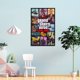 thumbnail image 4 of Grand Theft Auto (GTA) Cuadro decorativo colgante - Arte de pared - Póster enmarcado - Decoración de pared - Regalos para familia, amigos y aficionados 20*30 cm, 4 of 6