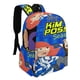 thumbnail image 2 of Kim Possible-theme Backpack, Campus style schoolbag Bookbag with Adjustable Shoulder Straps And Large Zip Compartment, Unisex Travel Bags.42x30x15cm, 2 of 6